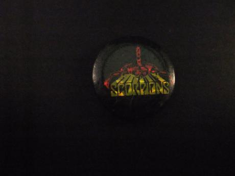 Scorpions hardrockband logo geel